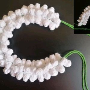 Crochet Rose Gajra