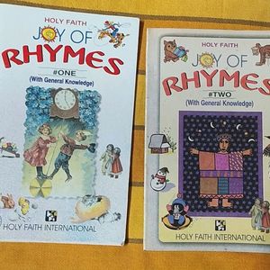 Combo Joy Of Rhymes Book One And Two