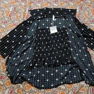 Jacket Type Top For Girls