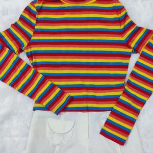 Rainbow top