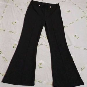 Black High Rise Pant