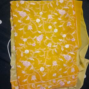 Yellow Saree