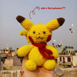 Crochet pikachu