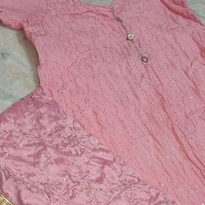 Pink kurta set