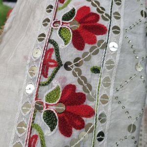 decluttering unstitched cotton chudidhar