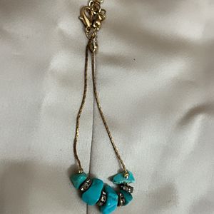 Turquoise Stone Shaped Bracelet