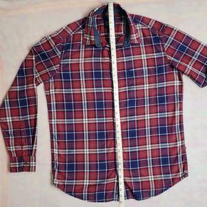 INDIAN TERRAIN Men Checked Slim Fit Casual Shirt