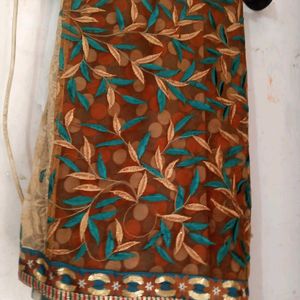 New Saree Double Shade