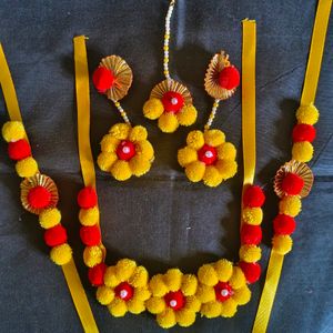 Pompom Haldi Mehandi Set