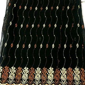 Heavy Embroidery Saree, Not Used