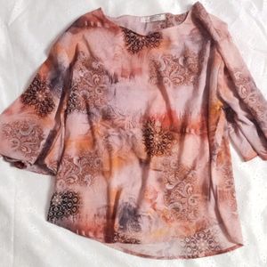 y2k vintage print top