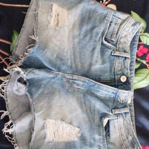 Denim Y2k Shorts