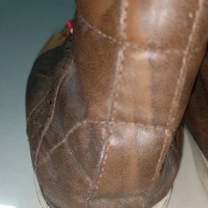 Unisex Brown Coloured Boots