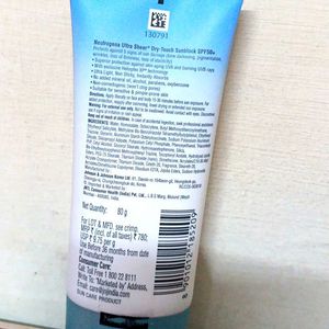 Neutrogena UltraSheer Sry Touch Spf 50+ PA+++++