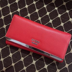 ORIGINAL GUESS RED WALLET