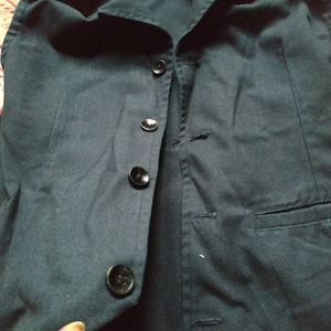 Dark Blue Vaste Coat