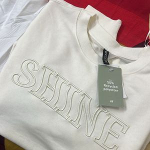 Oversized H&M Sweatshirt With Tag