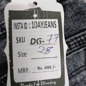 DG-77 Size-28 Straight Women Jeans