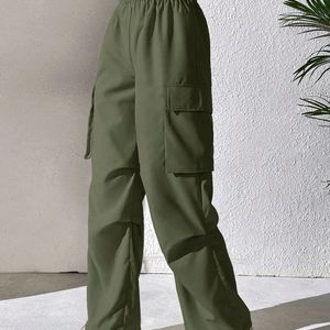 Korean Baggy Parachute Cargo Trouser