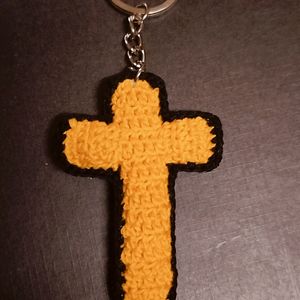 Cross Keychain