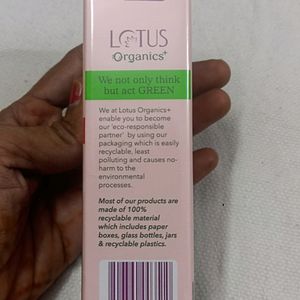 Lotus Organic Under Eye Cream