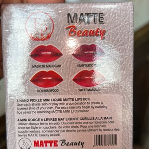 Brand New Matte Lipsticks