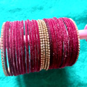 Unique Creation twisty Velvet Bracelets & Bangles