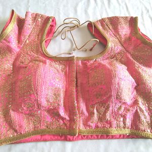 Pink Embroidered Blouse