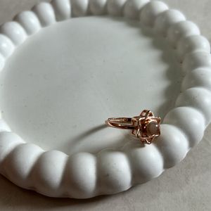 Rose gold ring