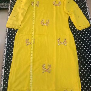 Yellow Kurta.