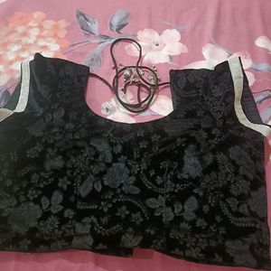 Blouse Black Velvet