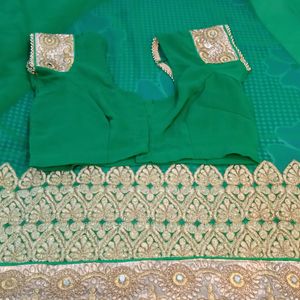 Wedding Saree With Blouse