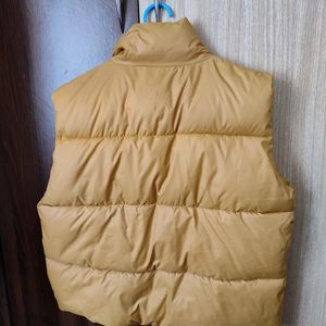 Mustard Gilet For Ladies