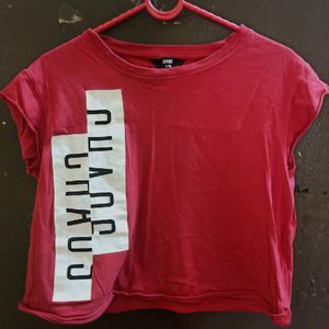 Max Pink Crop Top