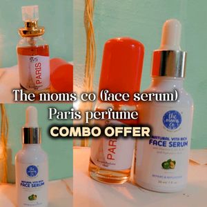 The Mom Co Face Serum & Paris Apparel Perfume