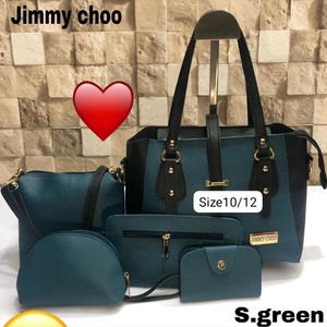 Handbags Five Piece Combo