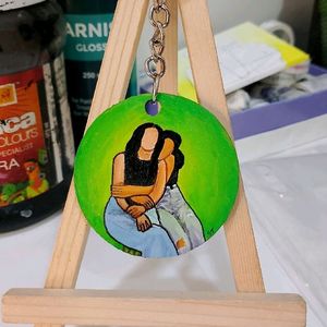 Faceless Illustration Keychains