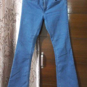 Blue Bootcut Denim