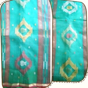 Brand new light weight thread work fancy saree