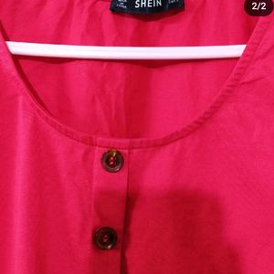 Shein Red Crop Top(fits 32-34inch)