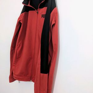 Puma Red & Black Athleisure acket