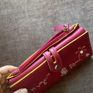 Spacious PU Leather Wallet