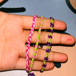 Thread Bracelets Set  For Women