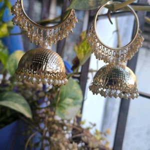 Beautiful Golden Earrings 😍