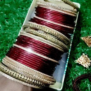 Combo 3 offers Bangle Sets With Necklace Set