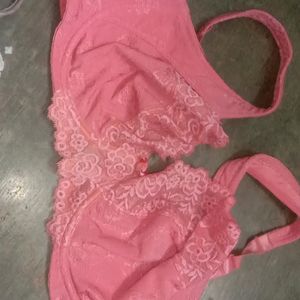 Non Padded Net Design Type Bras