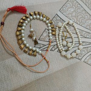 Combo Necklace With Earring Set