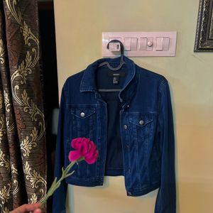 Navy Blue Denim Jacket