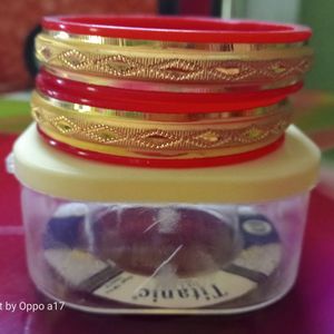 Gold Plated Bangles