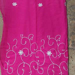 Magenta Saree